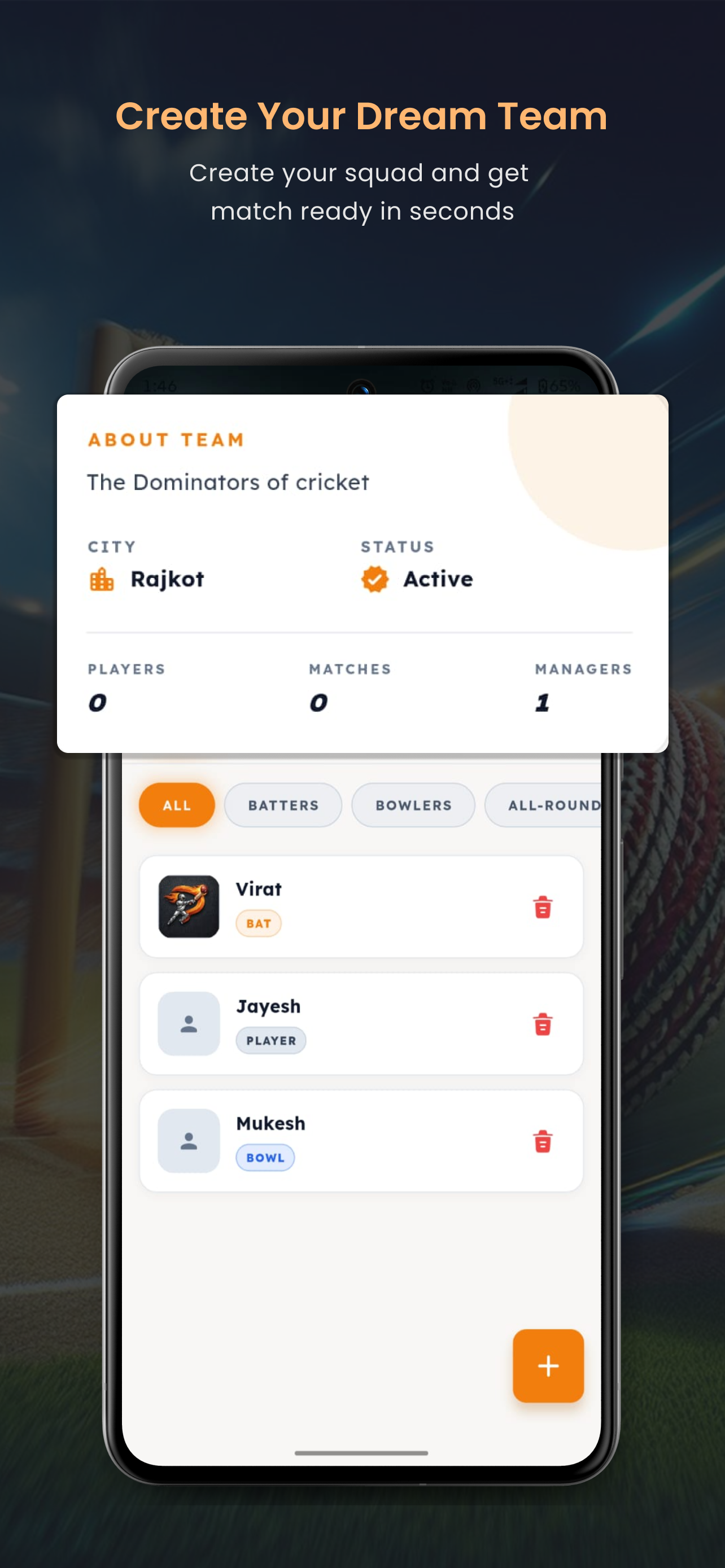Team management